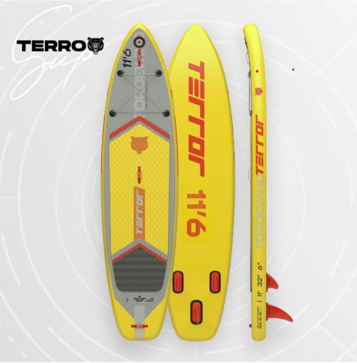 Terro Fordewind 11’6 Supboard / Super Yellow. Сапборд для серфинга и прогулок