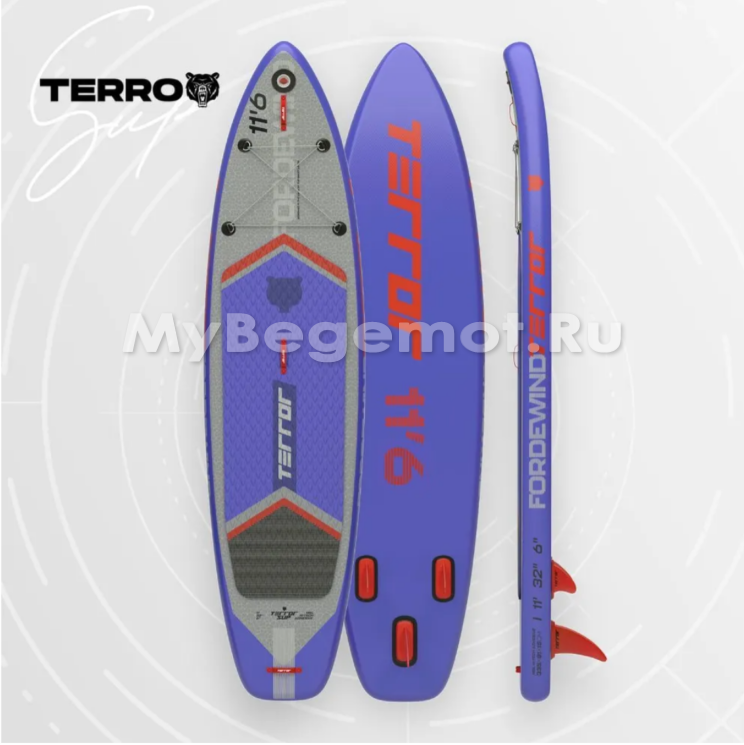 Terro Fordewind 11’6″ Supboard / Atlantic Blue. Сапборд для серфинга и прогулок