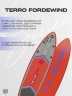 Terro Fordewind 11’6″ Supboard / Cool Red. Сапборд для серфинга и прогулок