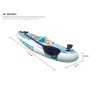 Надувная SUP-доска JS Jelly Fish 11,0 JF 335x81x15 Туринговые доски